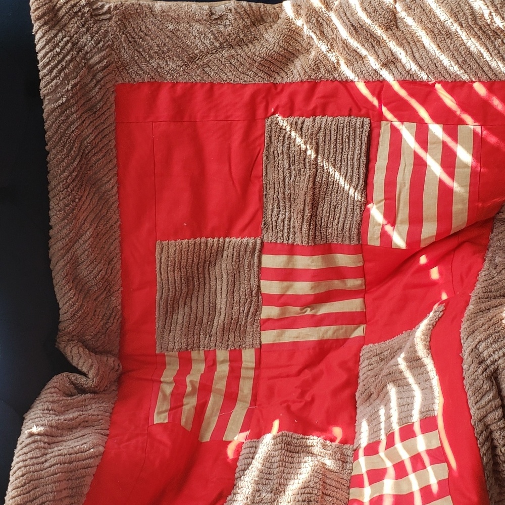 36" x 45" fully washable baby quilt